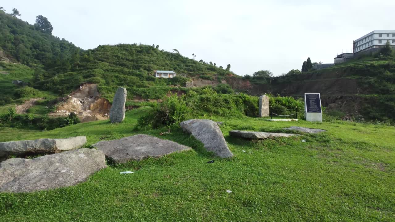 Drone video of Meghalaya's natural beauty.