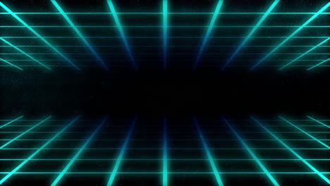 la animación de cuadrícula azul se puede utilizar como fondo