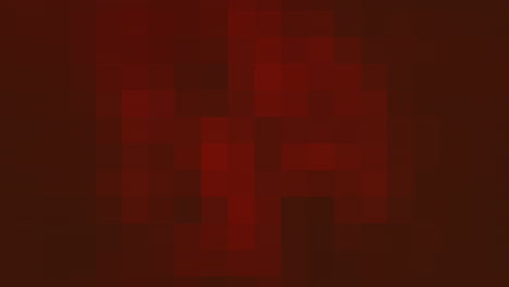 píxeles rojos en patrón de 8 bits