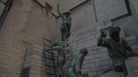 statues in antwerp, belgium
