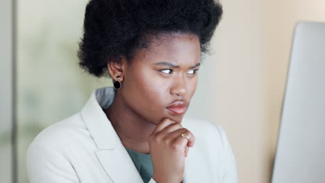 a concentrating female financial manager trying to