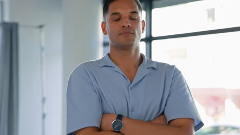 Serious,-arms-crossed-and-business-man-in-office