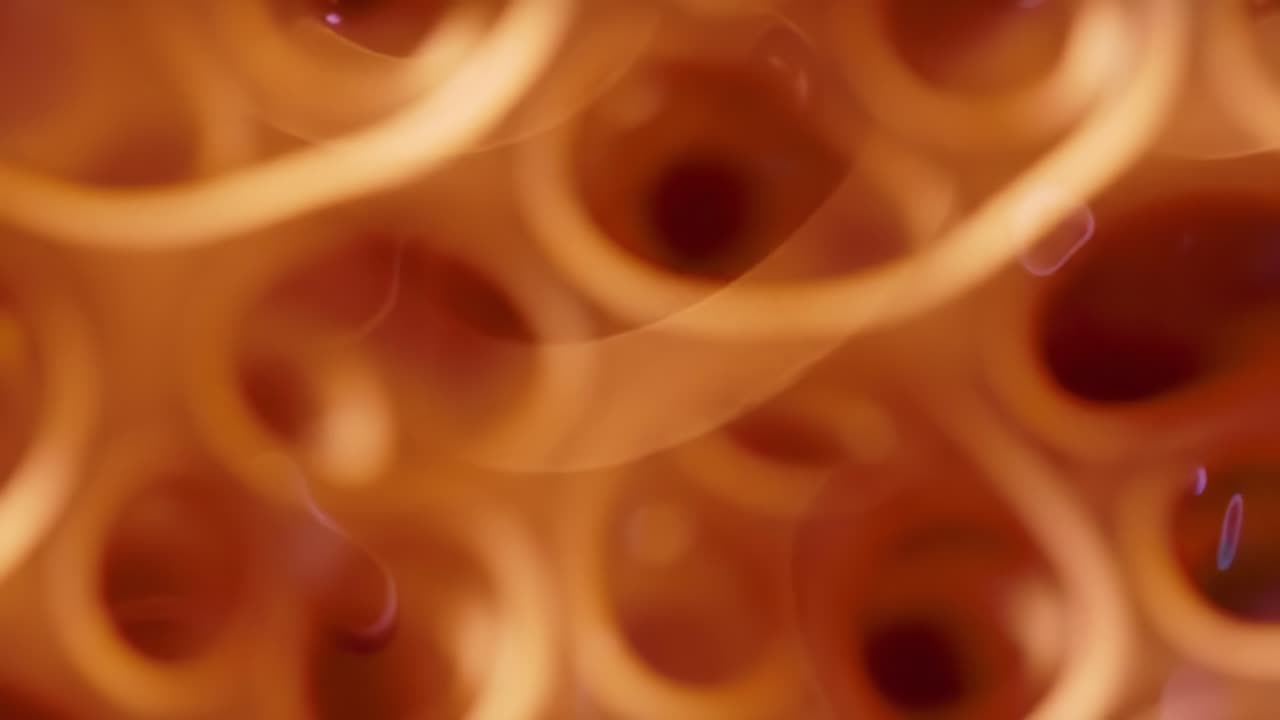 Primer Plano Abstracto de Pasta