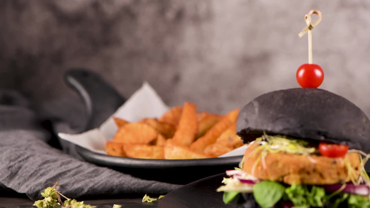 hamburguesas de verduras a la parrilla