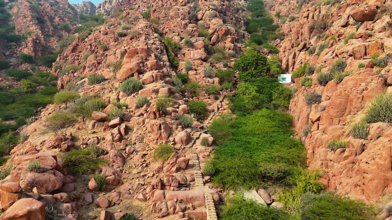 Lost in Time Breathtaking 4k Drone Views of Anchlasar Temple, Nagarparkar Pakistan