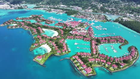 isla del edén en victoria en la isla de mahe seychelles