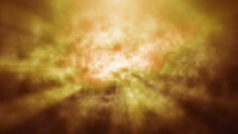 vuela en las nubes de humo color 4k