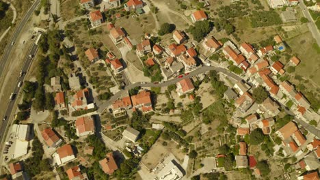 Hermosa-Vista-Del-Tráfico-Y-Las-Casas