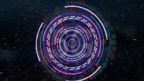 animación de la exploración del alcance sobre las formas