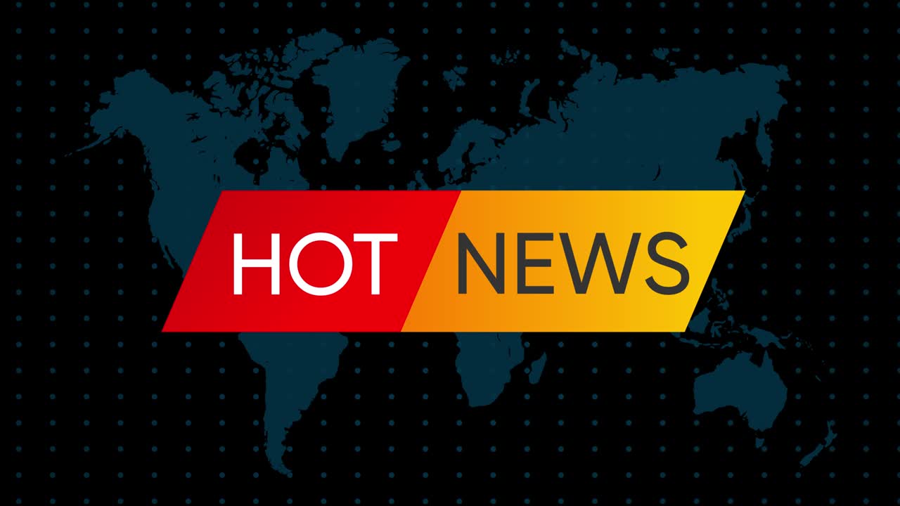 4k에서 회전하는 지구에 대한 뜨거운 뉴스 개념