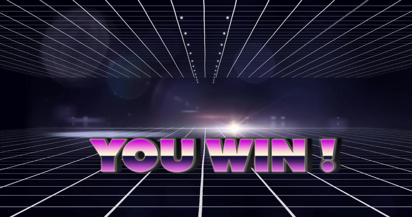 Start text and futuristic background