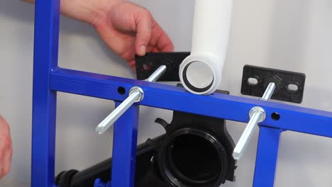 the master places the material on the bolt