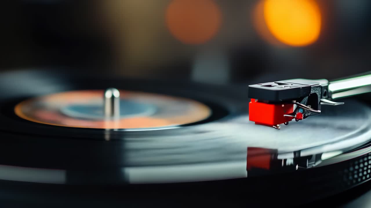 레코드 플레이어 세부 사항