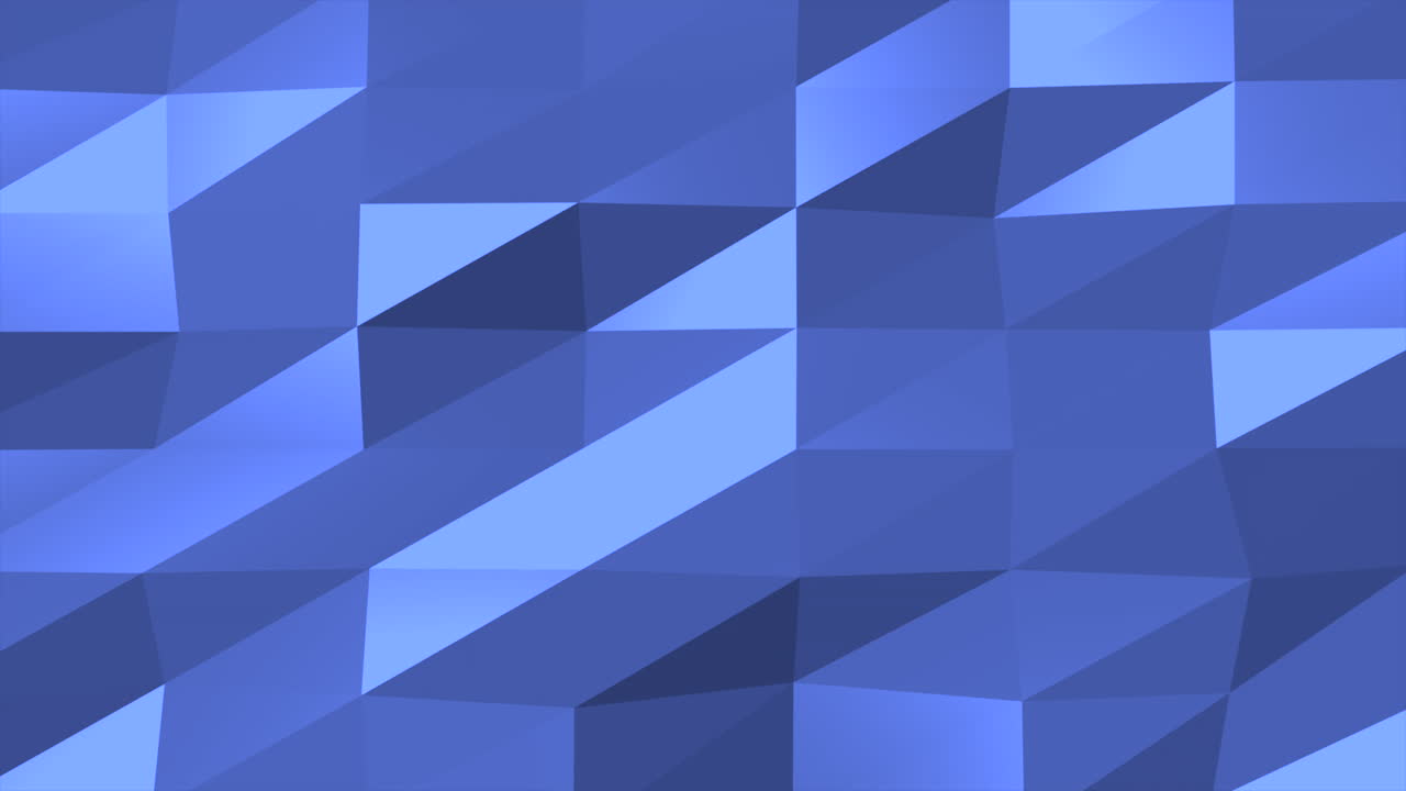 Abstract and dark blue low poly shapes pattern 1