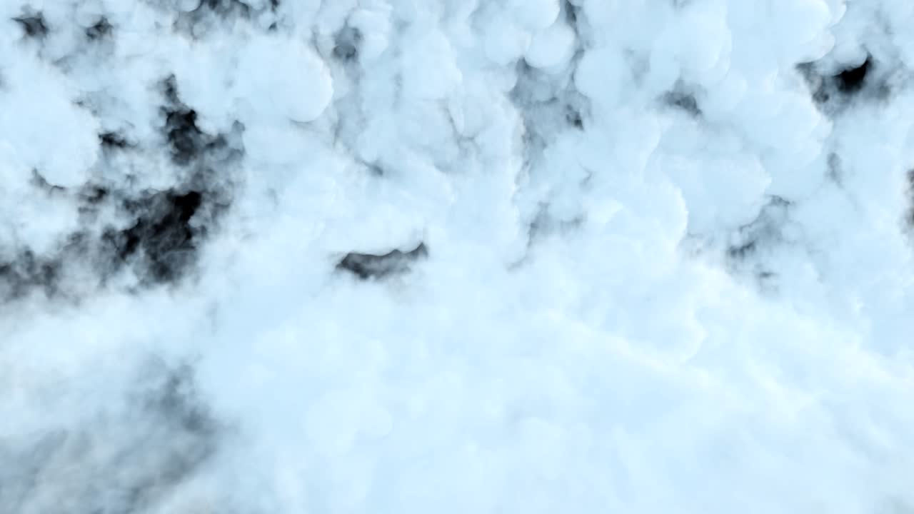 superposición realista de hielo seco, denso, humo grueso, vapor, vapor en fondo negro perfecto para la composición en sus tomas. nube de humo para la composición, el uso de la pantalla o agregar modo para la mezcla.