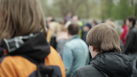 Young-man-shouting-with-a-megaphone