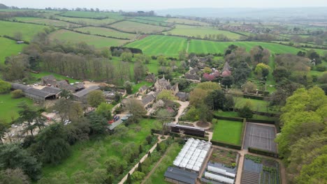 Jardín-Señorial-Hidcote-Astillado-Campden-Reino-Unido-ángulo-Alto