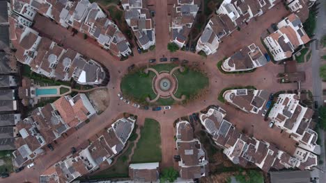 Vista-Panorámica-Del-Próspero-Barrio-Militar-De-Arroz-En-Houston,-Texas