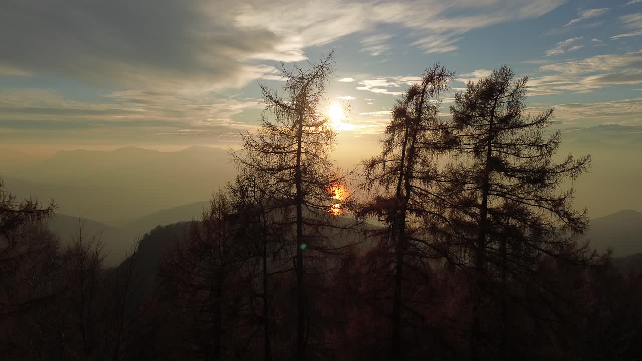 once upon a time there was a mountain where the sunset was called golden hour, in this place there was a young man, searcher and digital nomad or filmmaker that with his drone was dedicated