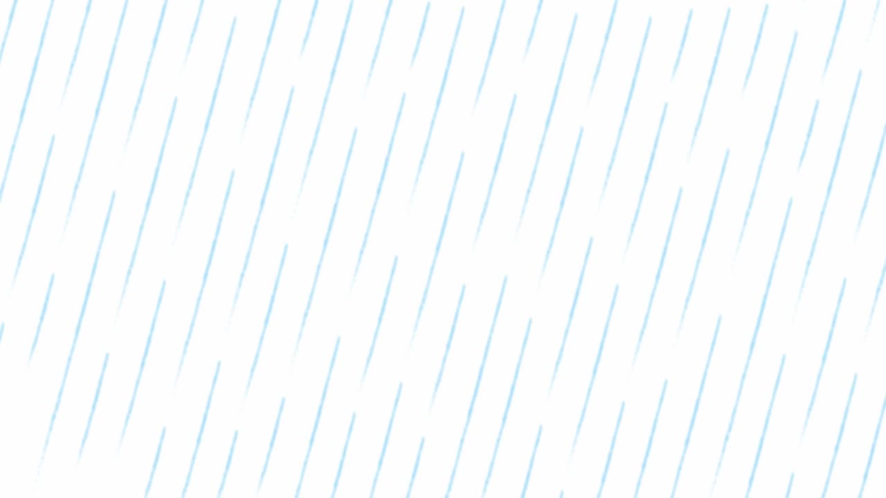 animación en bucle de lluvias continuas