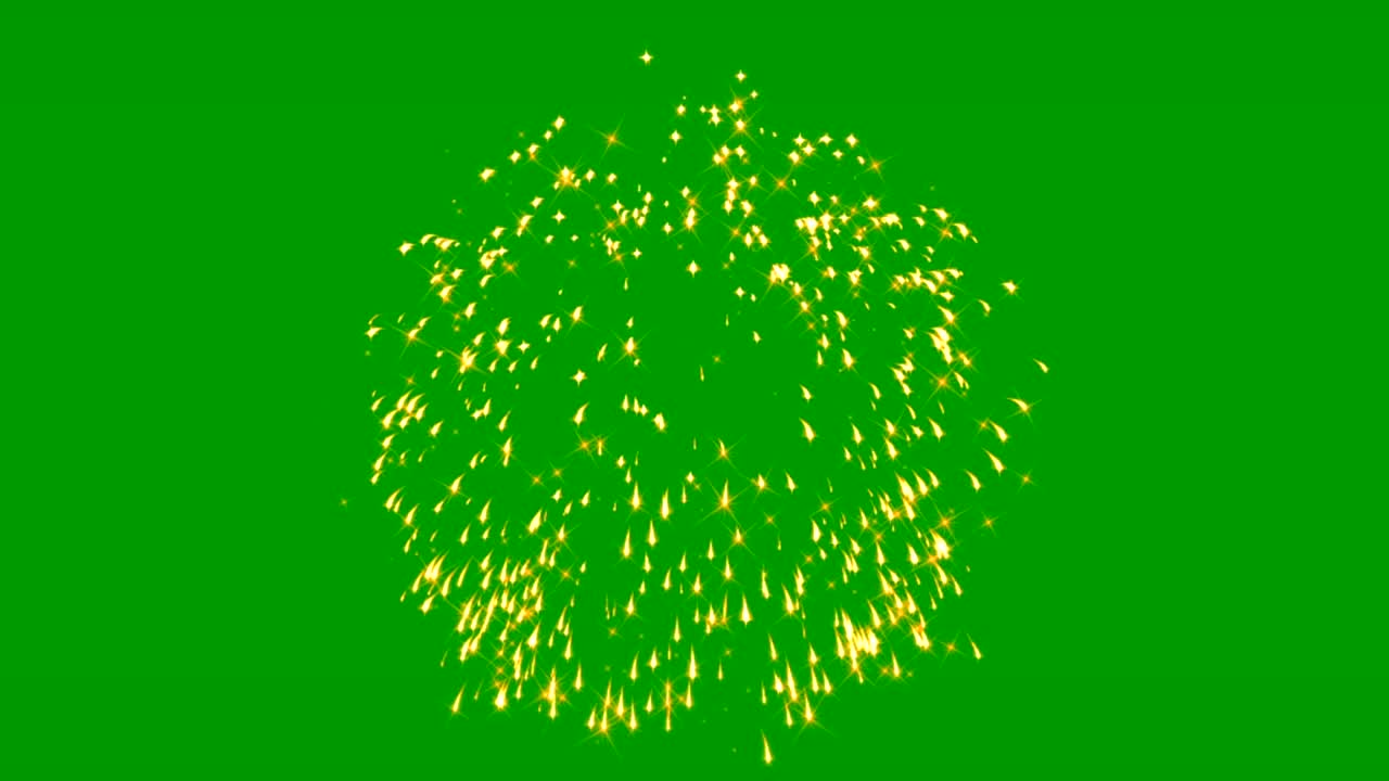 una luz brillante y colorida, un espectáculo de fuegos artificiales en el cielo nocturno.