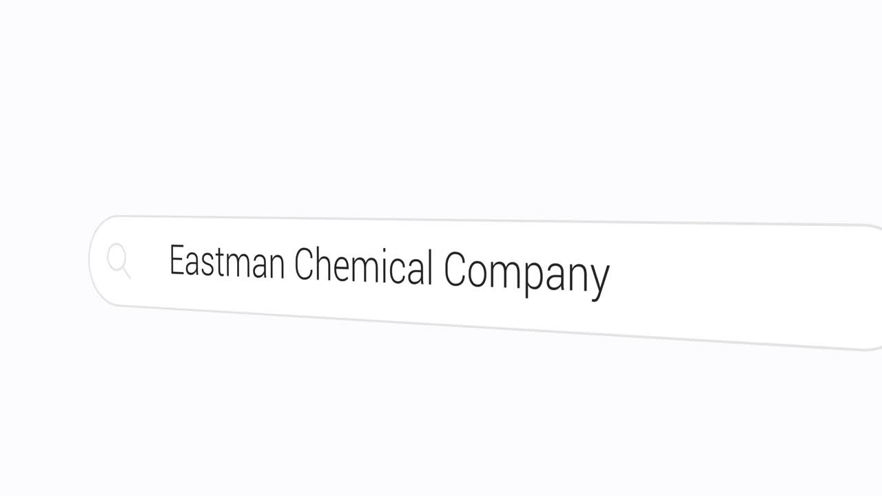 escribiendo eastman chemical company en el motor de búsqueda
