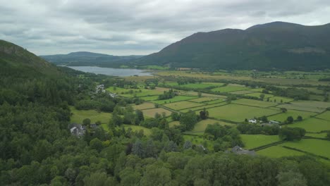 English-summer-countryside-aerial-view