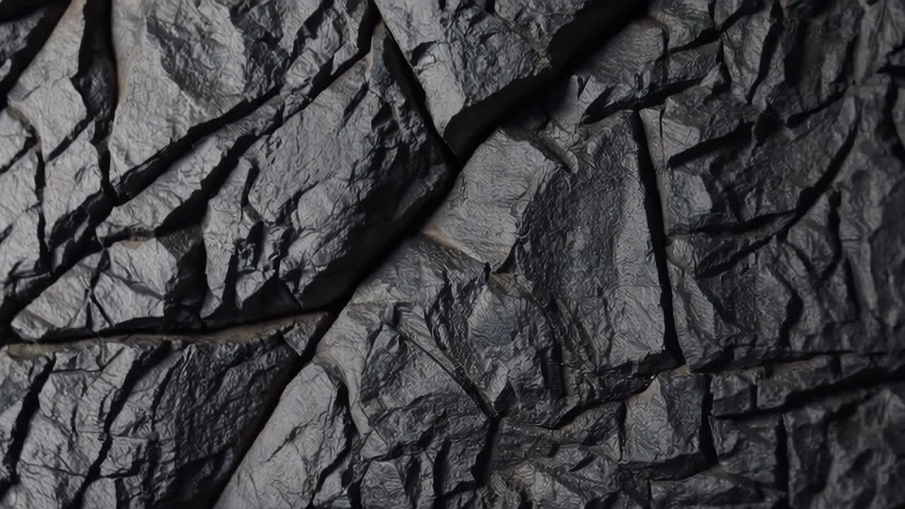 Dark Volcanic Rock Texture