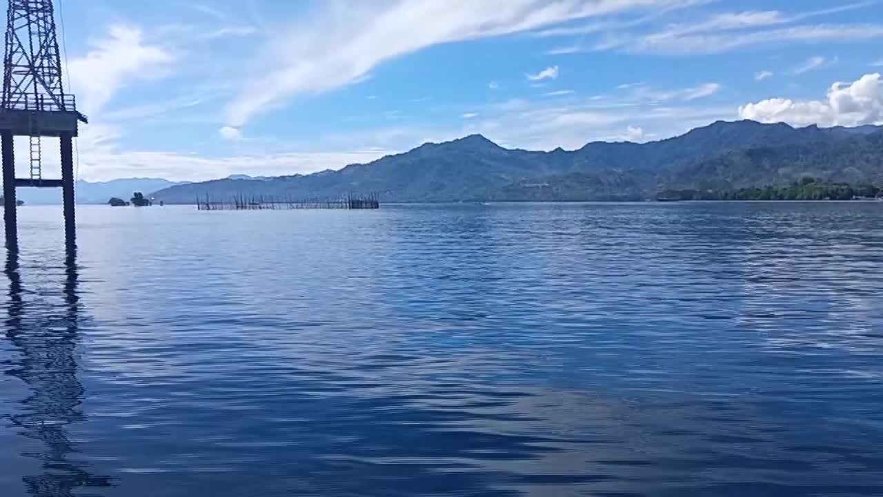 카람푸앙 섬, 마무주, 서 술라웨시, 인도네시아_슬로 모션