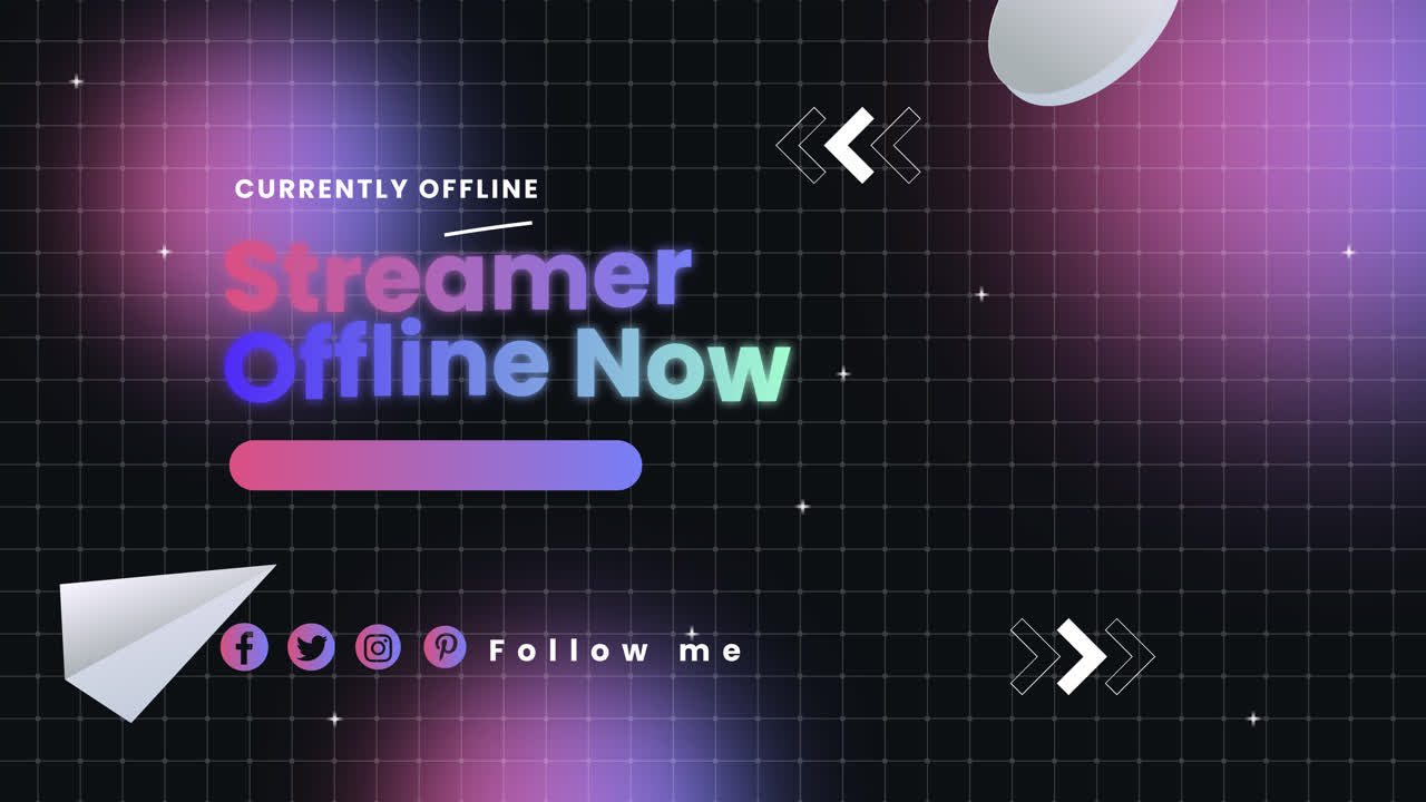 Streamer Offline Now - Graphic Banner