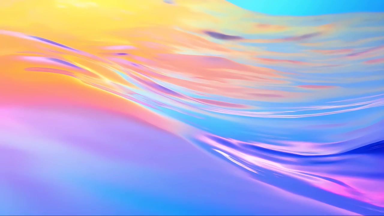 Abstract Fluid Motion Background 4K