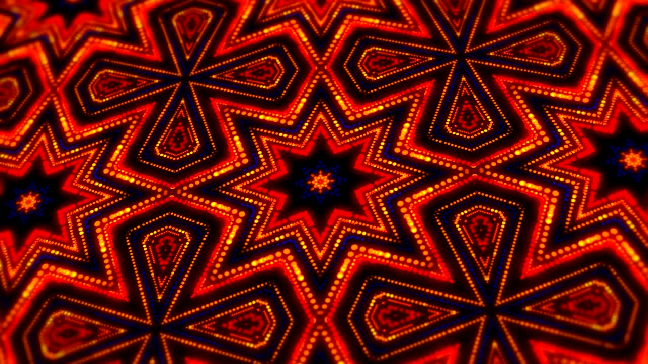 el fondo abstracto del caleidoscopio