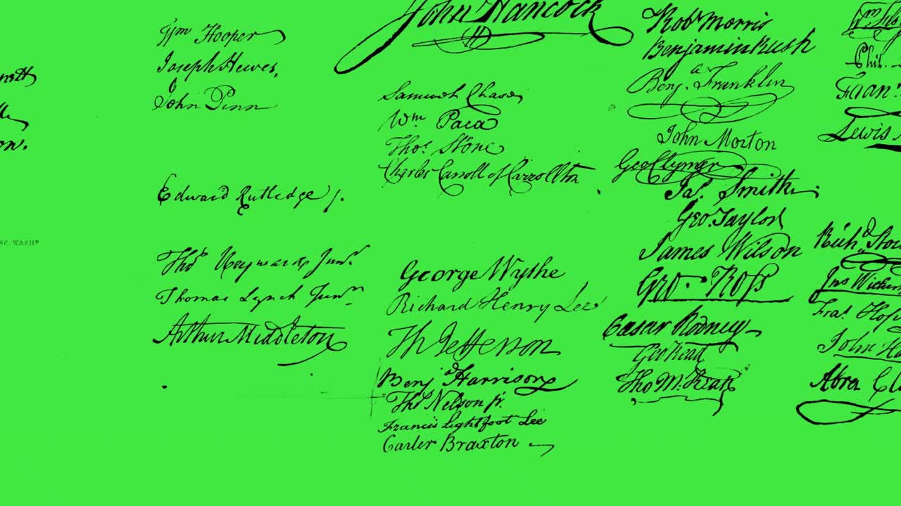 constitución escrita de los estados unidos 4k