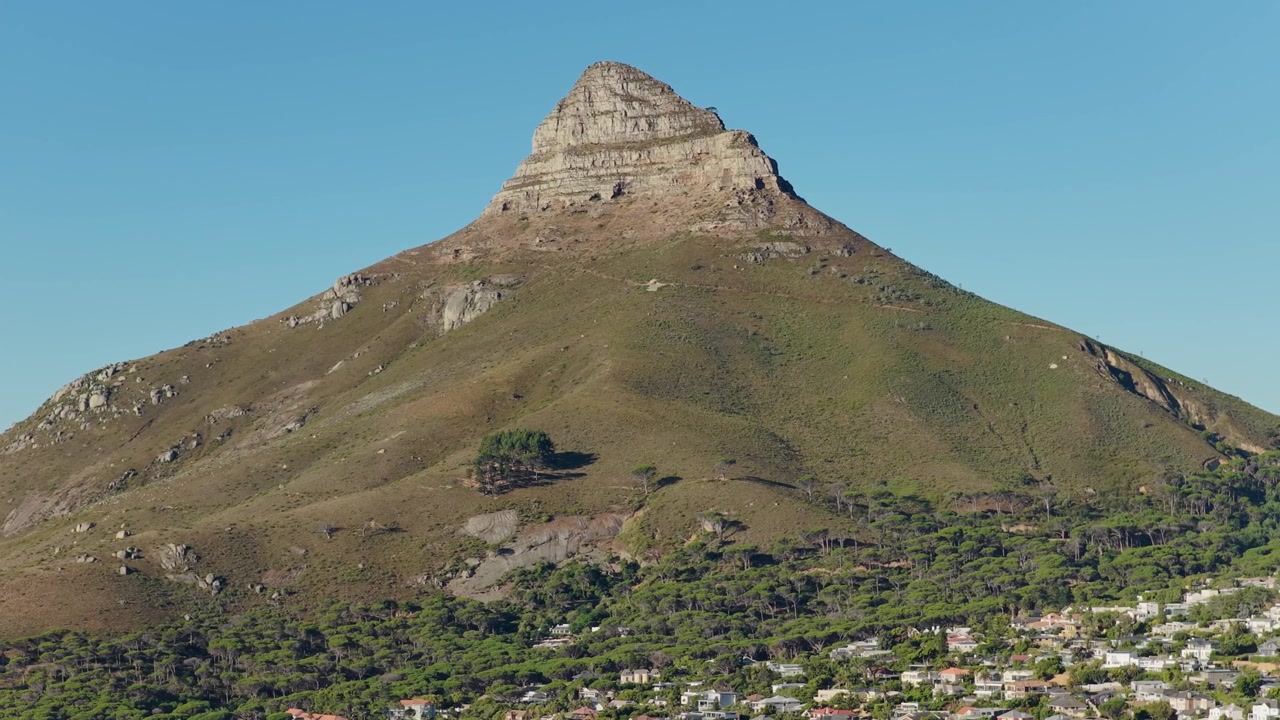 Kapstaden Lions Head Ikonisk bild.