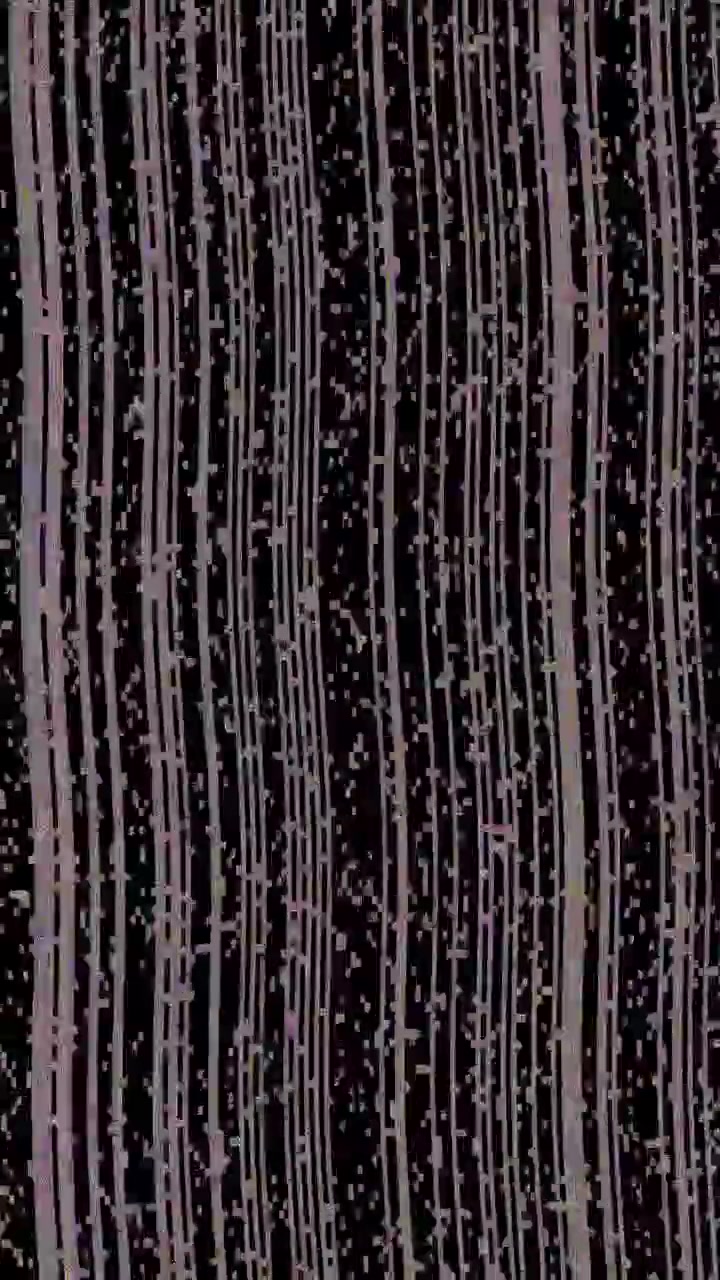 Effetto glitch digitale astratto con linee verticali in movimento