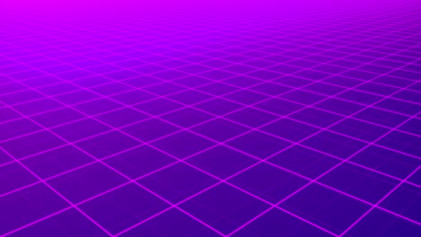 4k looped retro grid background