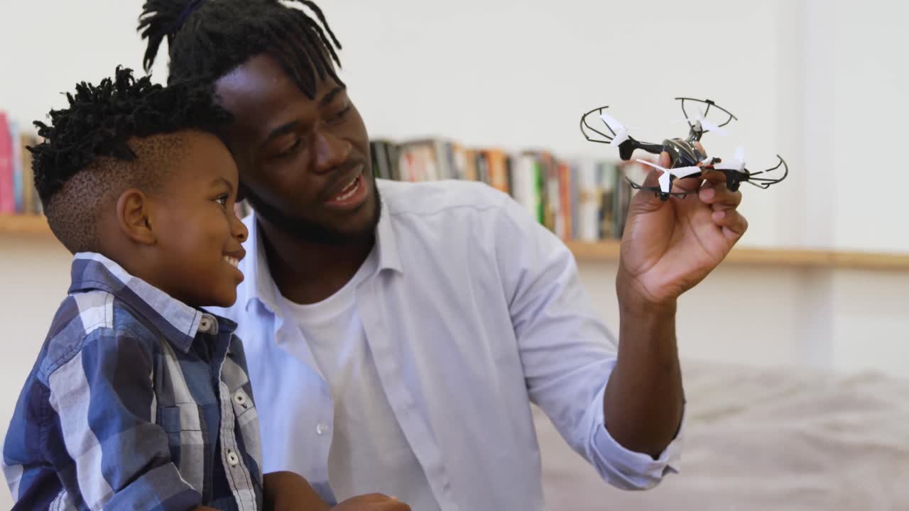 아버지와 아들 집에서