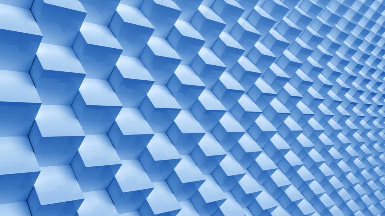 fondo cúbico en bucle abstracto de 4 k