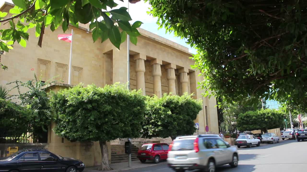 베이루트 레바논 국립 박물관의 설정 샷