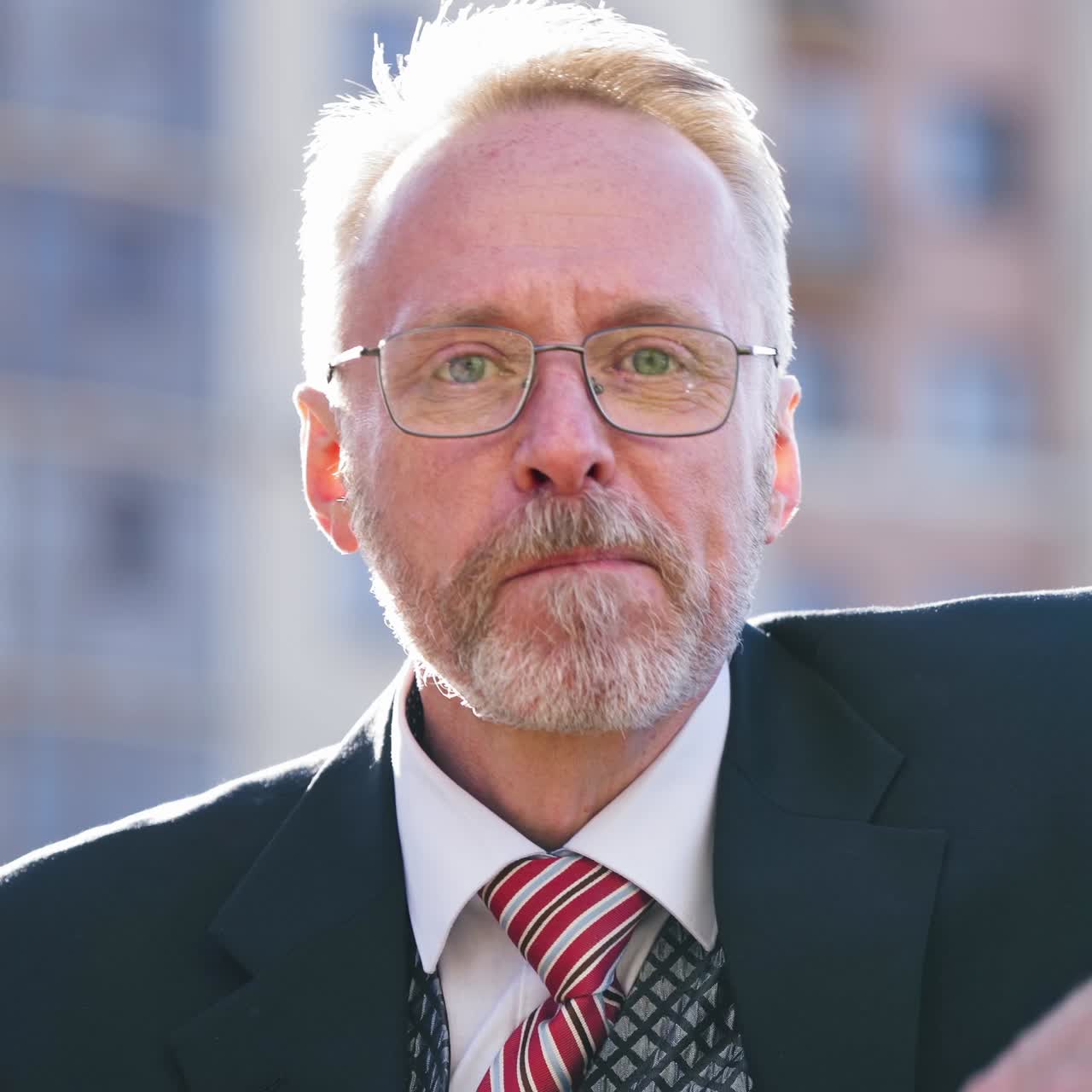 Happy man winner in game on phone