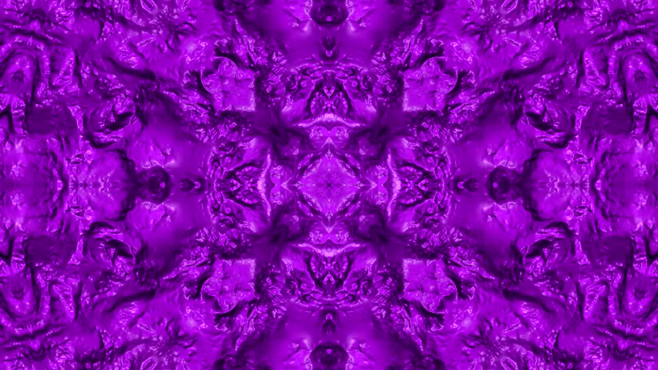 un kaleidoscopio abstracto de color púrpura.