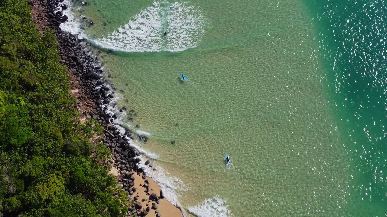 tallebudgera 크릭 아침 드론, uhd