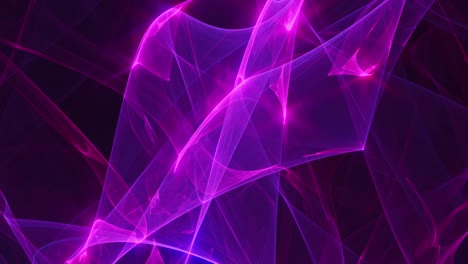 plasma neon light energy aurora looping - purple magenta magic - futuristic minimalism abstract background video animation