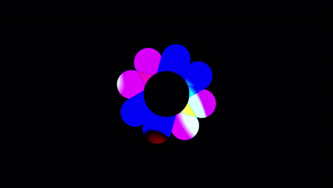 Bunte,-Psychedelisch-Wirbelnde-Blume-Für-Kreisförmige-Logo-Ideen
