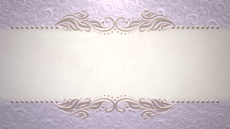 Closeup-vintage-frame-with-flowers-motion-with-wedding-background-11