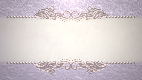 closeup vintage frame with flowers motion with wedding background 11