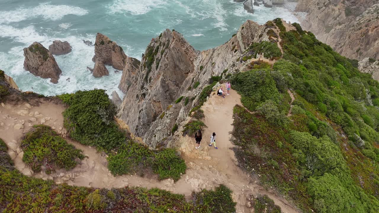 Coastal Cliffside Hike