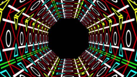 el progreso del túnel cibernético animación gráficos de movimiento