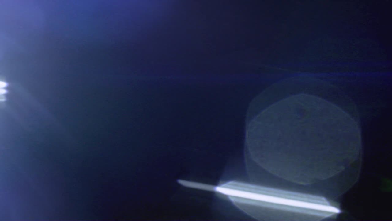 efecto de brillo óptico de la lente