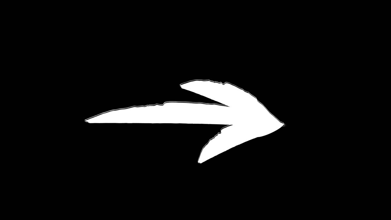 Freccia animata su Alpha 07